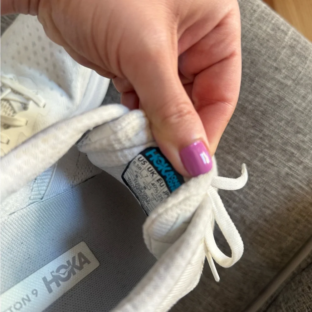 White Hoka Clifton 9 - Womens - Picture 10 of 10